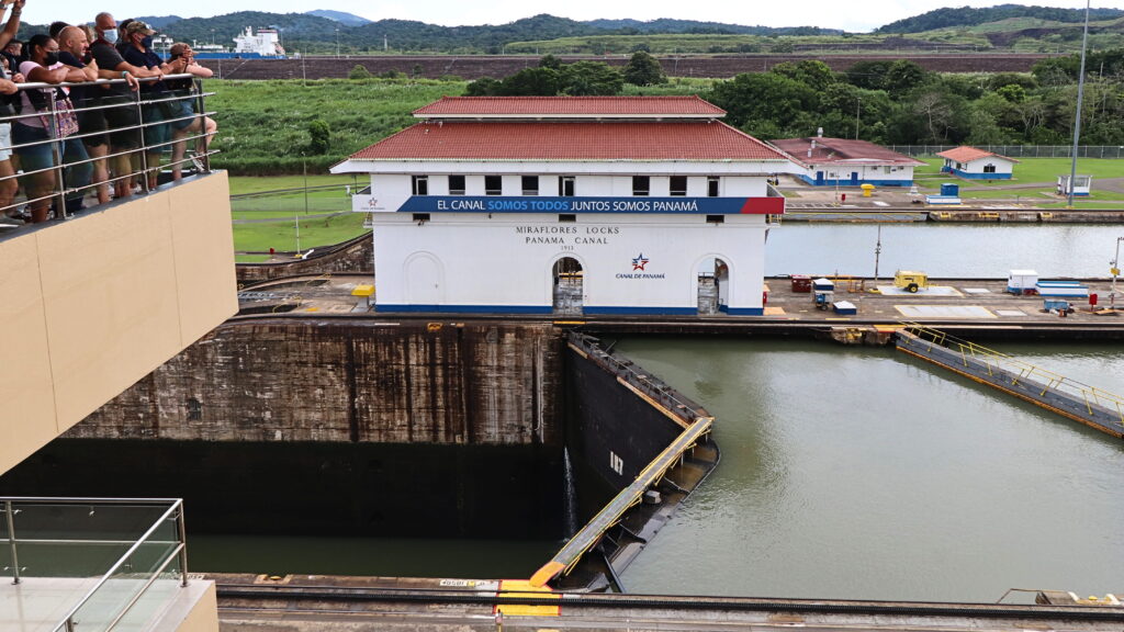 Miraflores Lock viewpoint Panama Canal
