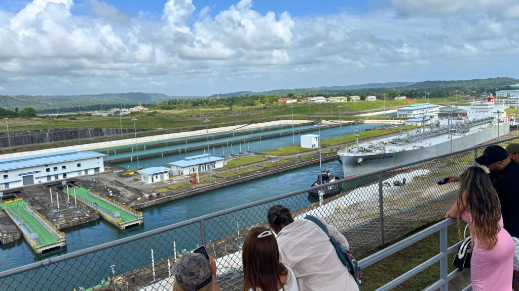 Panama Canal Aguas Claras Viewpoint